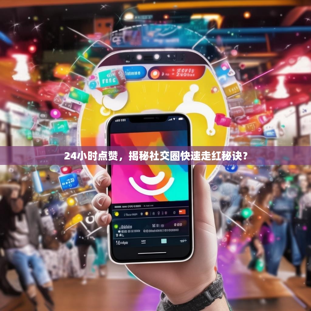 24小时点赞，揭秘社交圈快速走红秘诀？