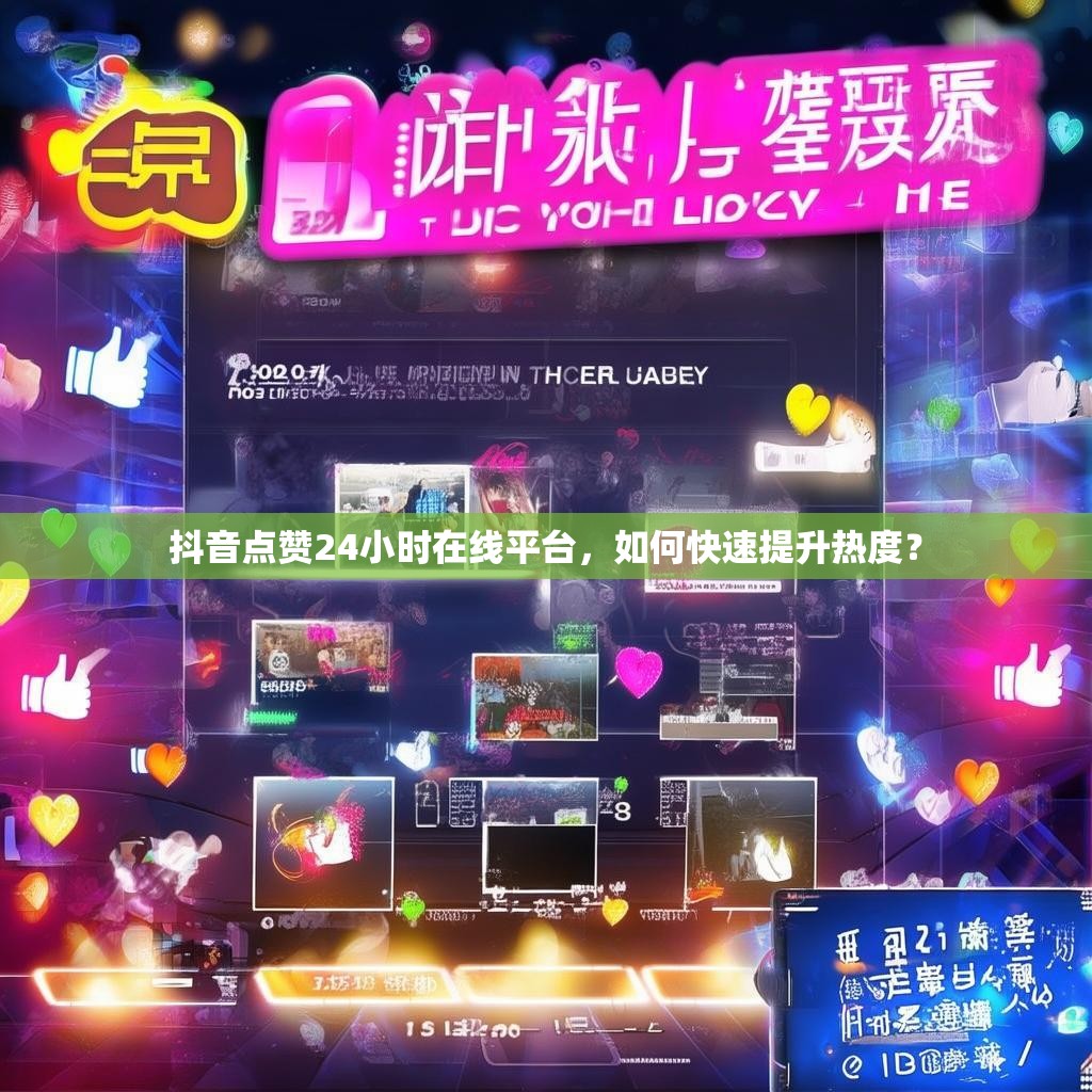 抖音点赞24小时在线平台，如何快速提升热度？