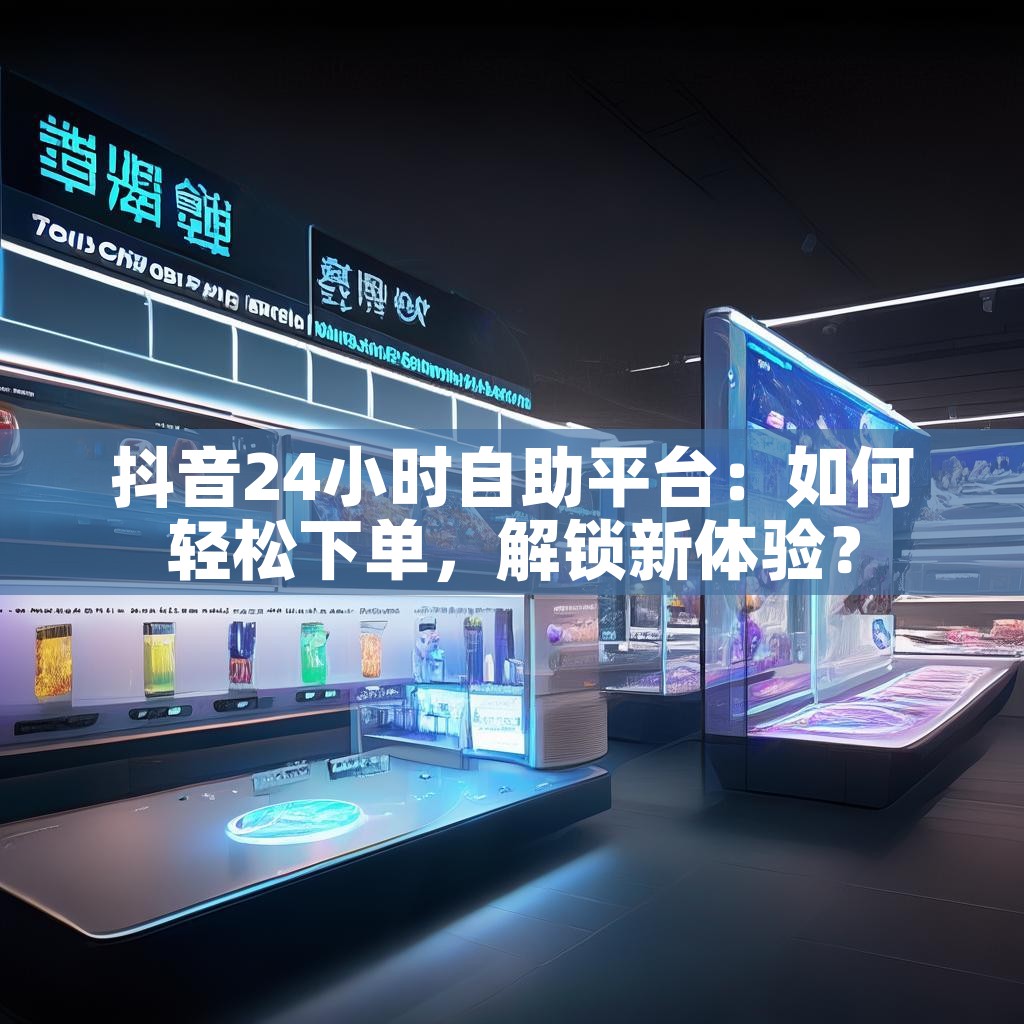抖音24小时自助平台：如何轻松下单，解锁新体验？