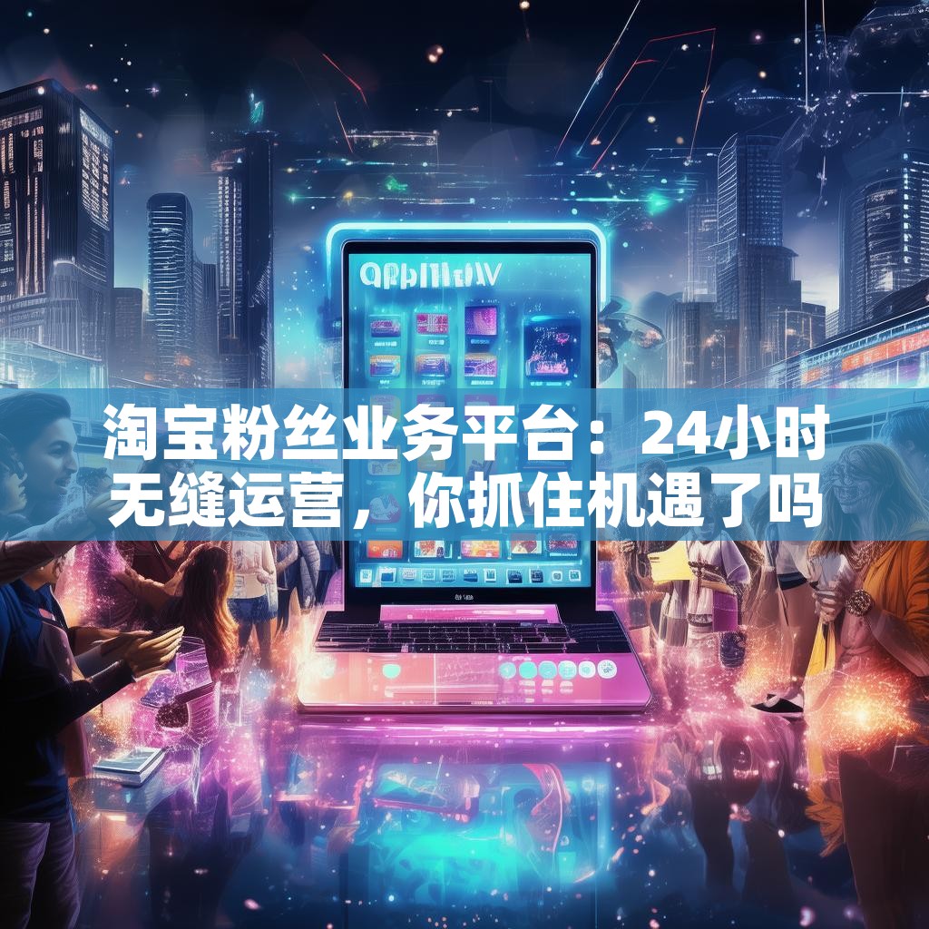 淘宝粉丝业务平台：24小时无缝运营，你抓住机遇了吗？