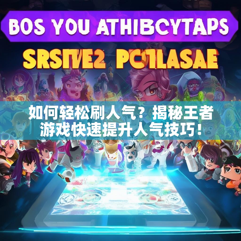 如何轻松刷人气？揭秘王者游戏快速提升人气技巧！