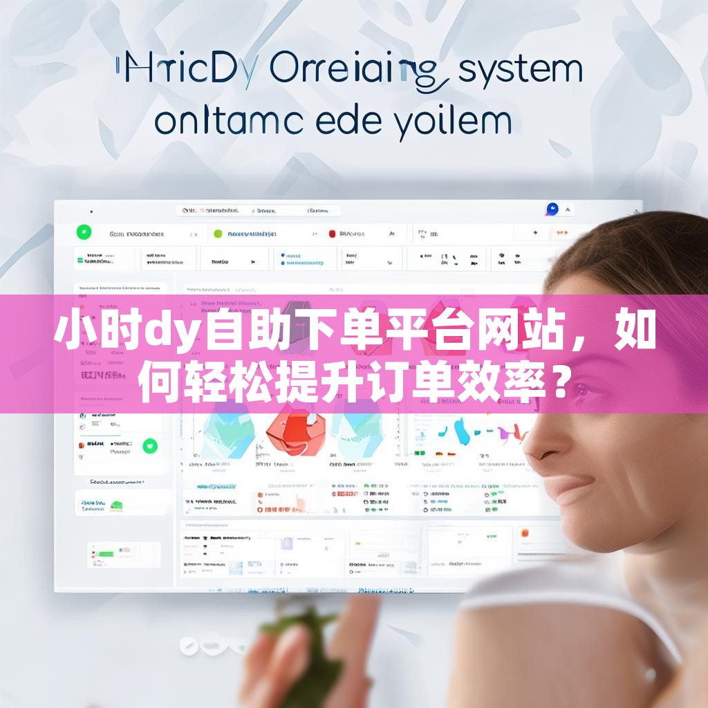 小时dy自助下单平台网站，如何轻松提升订单效率？