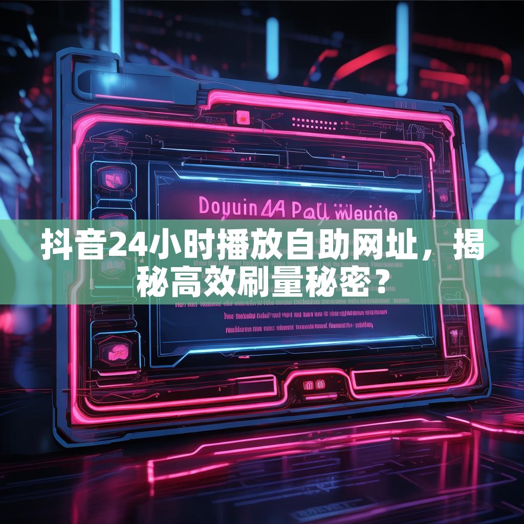 抖音24小时播放自助网址，揭秘高效刷量秘密？