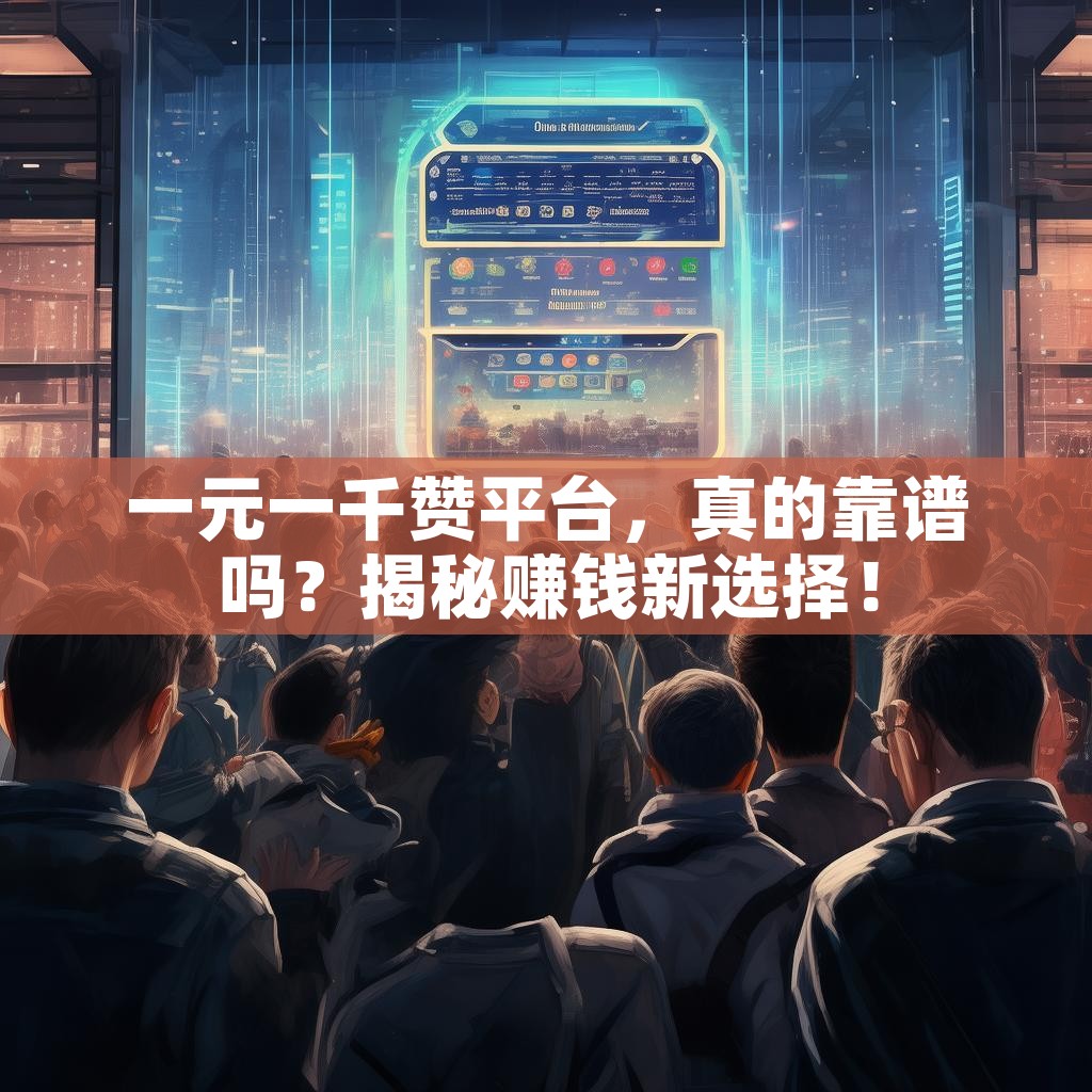 一元一千赞平台，真的靠谱吗？揭秘赚钱新选择！