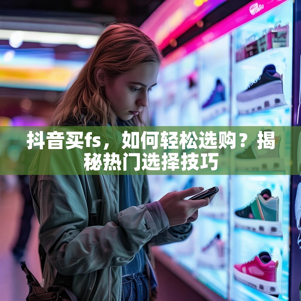 详细阅读:抖音买fs,如何轻松选购?揭秘热门选择技巧 抖音买fs,如何轻松选购?揭秘热门选择技巧