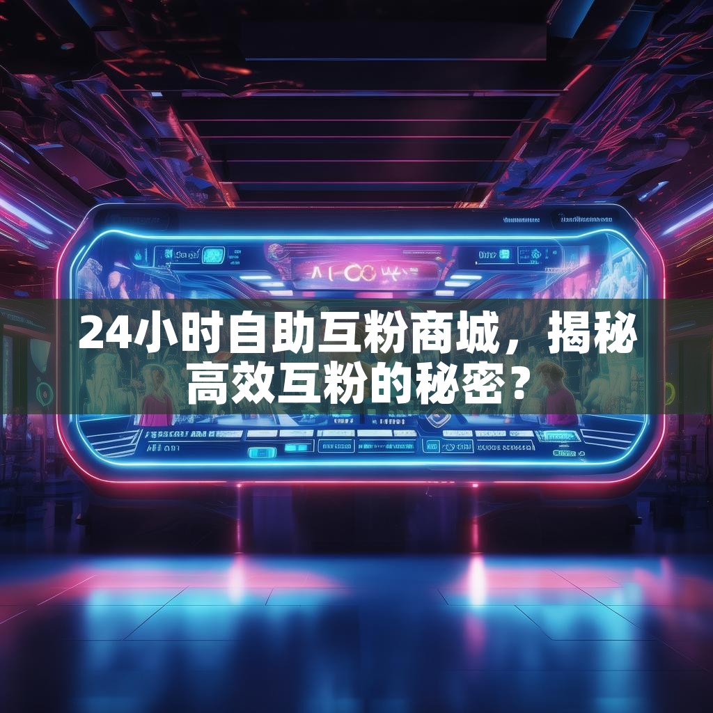 24小时自助互粉商城，揭秘高效互粉的秘密？