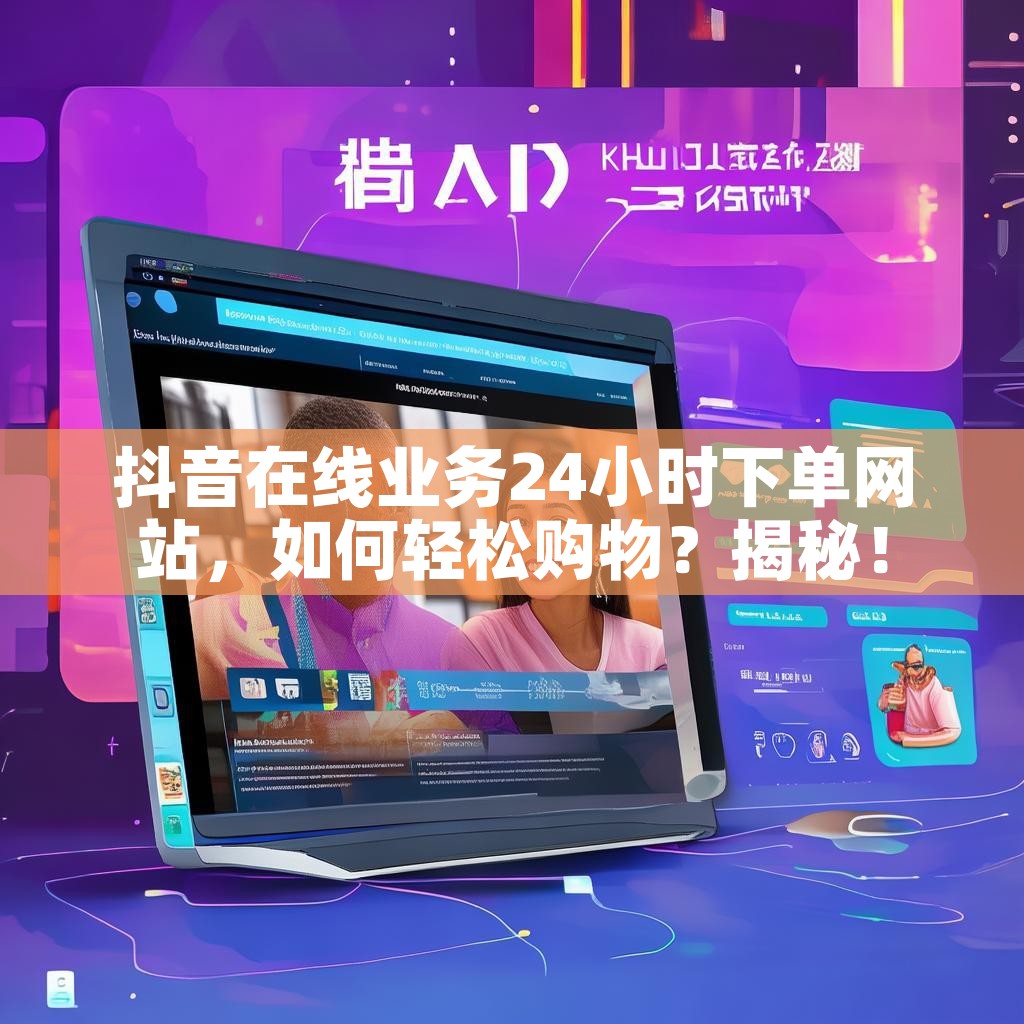 抖音在线业务24小时下单网站，如何轻松购物？揭秘！