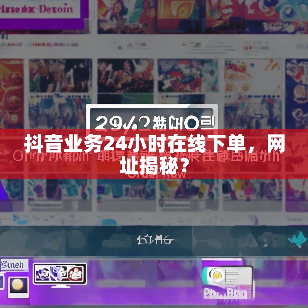 抖音业务24小时在线下单，网址揭秘？