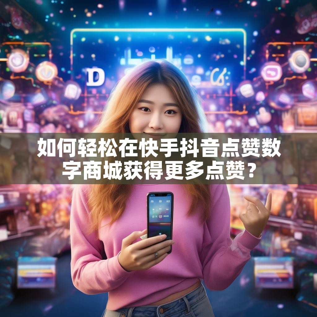 如何轻松在快手抖音点赞数字商城获得更多点赞？