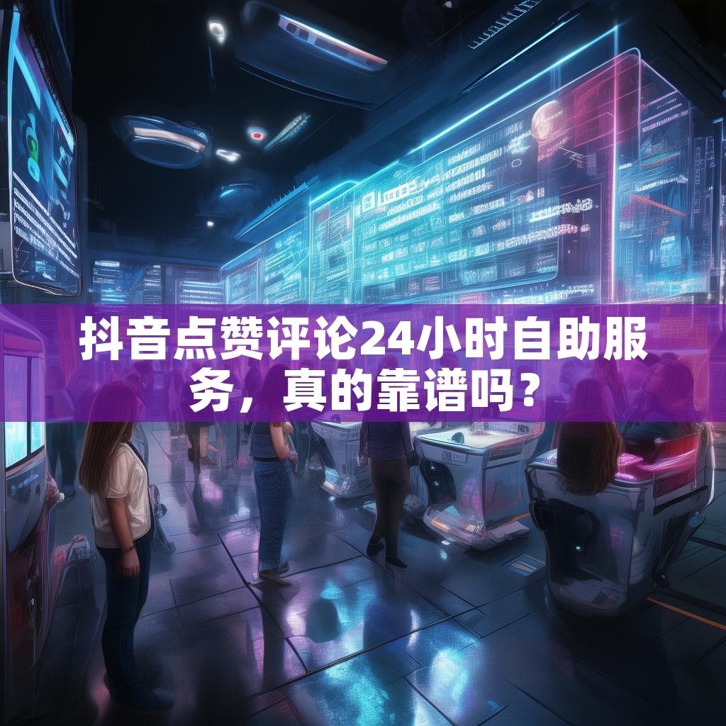 抖音点赞评论24小时自助服务，真的靠谱吗？