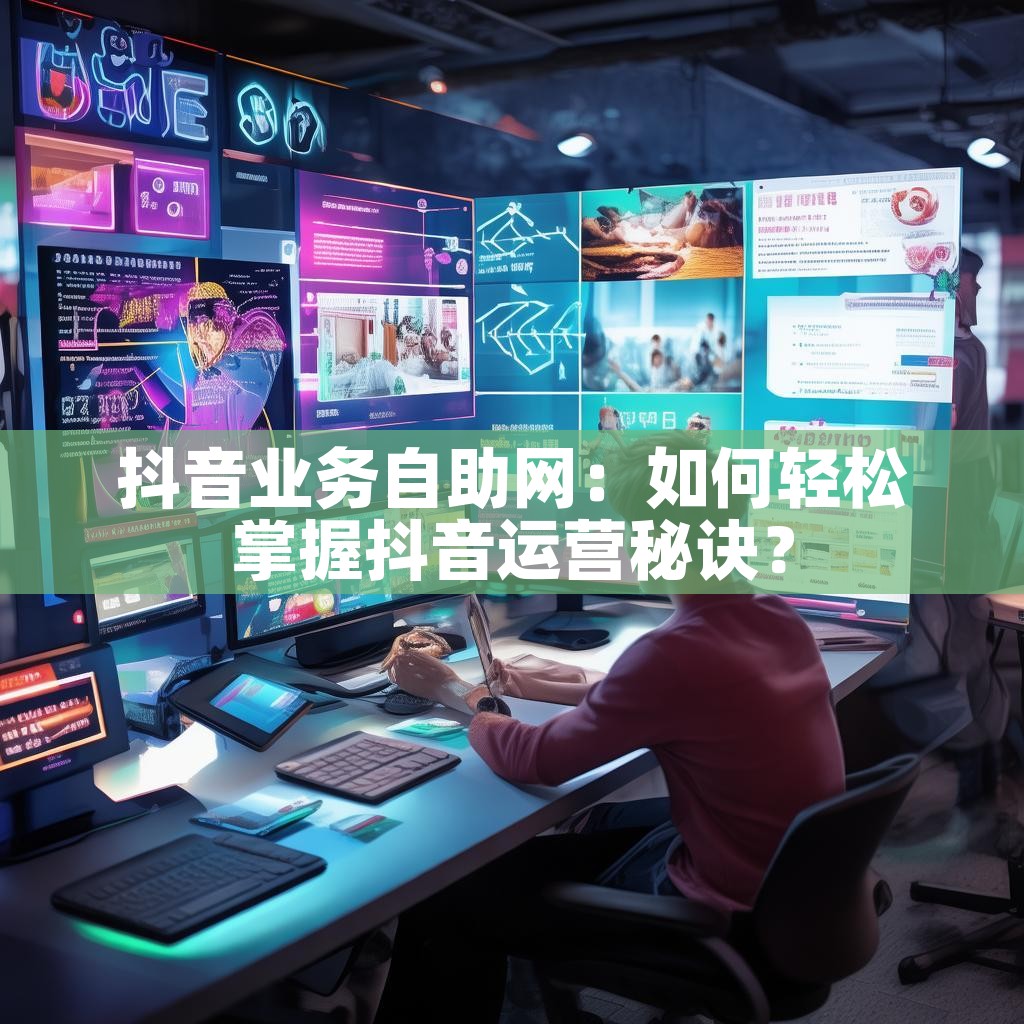 抖音业务自助网：如何轻松掌握抖音运营秘诀？