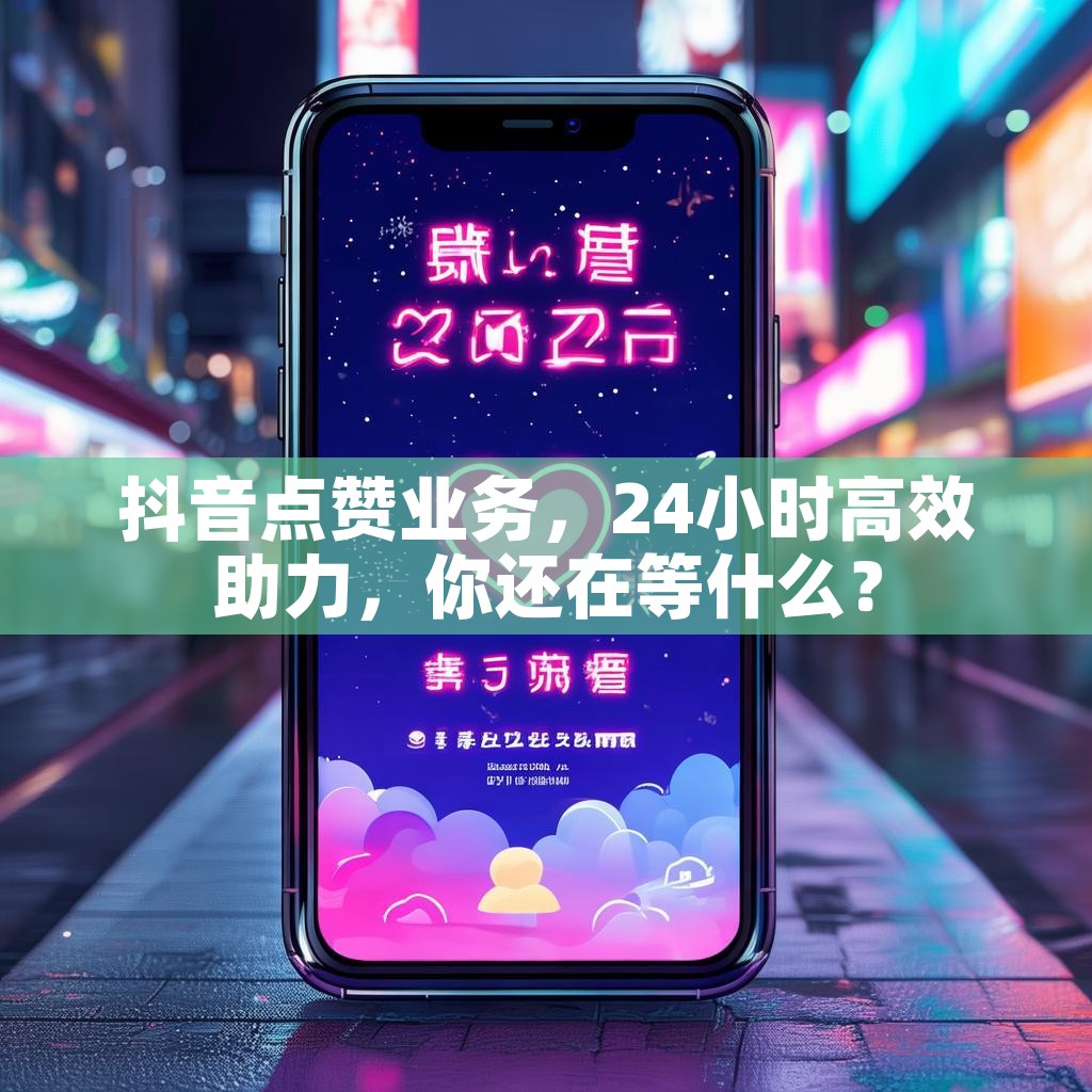 抖音点赞业务，24小时高效助力，你还在等什么？