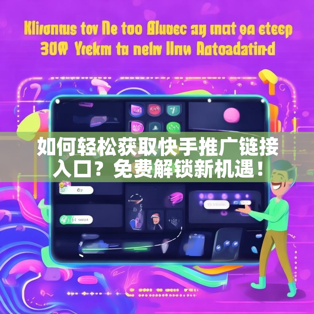 如何轻松获取快手推广链接入口？免费解锁新机遇！
