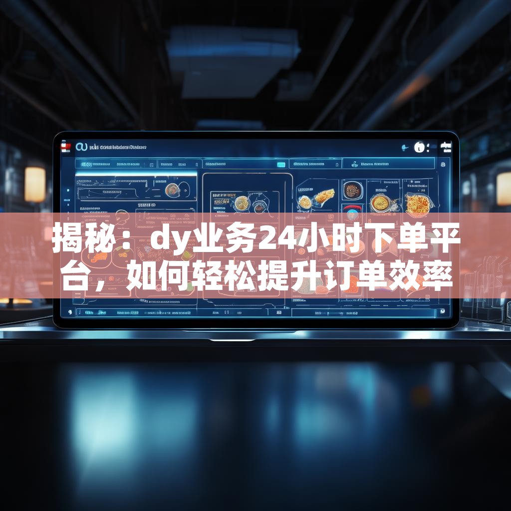 揭秘：dy业务24小时下单平台，如何轻松提升订单效率？