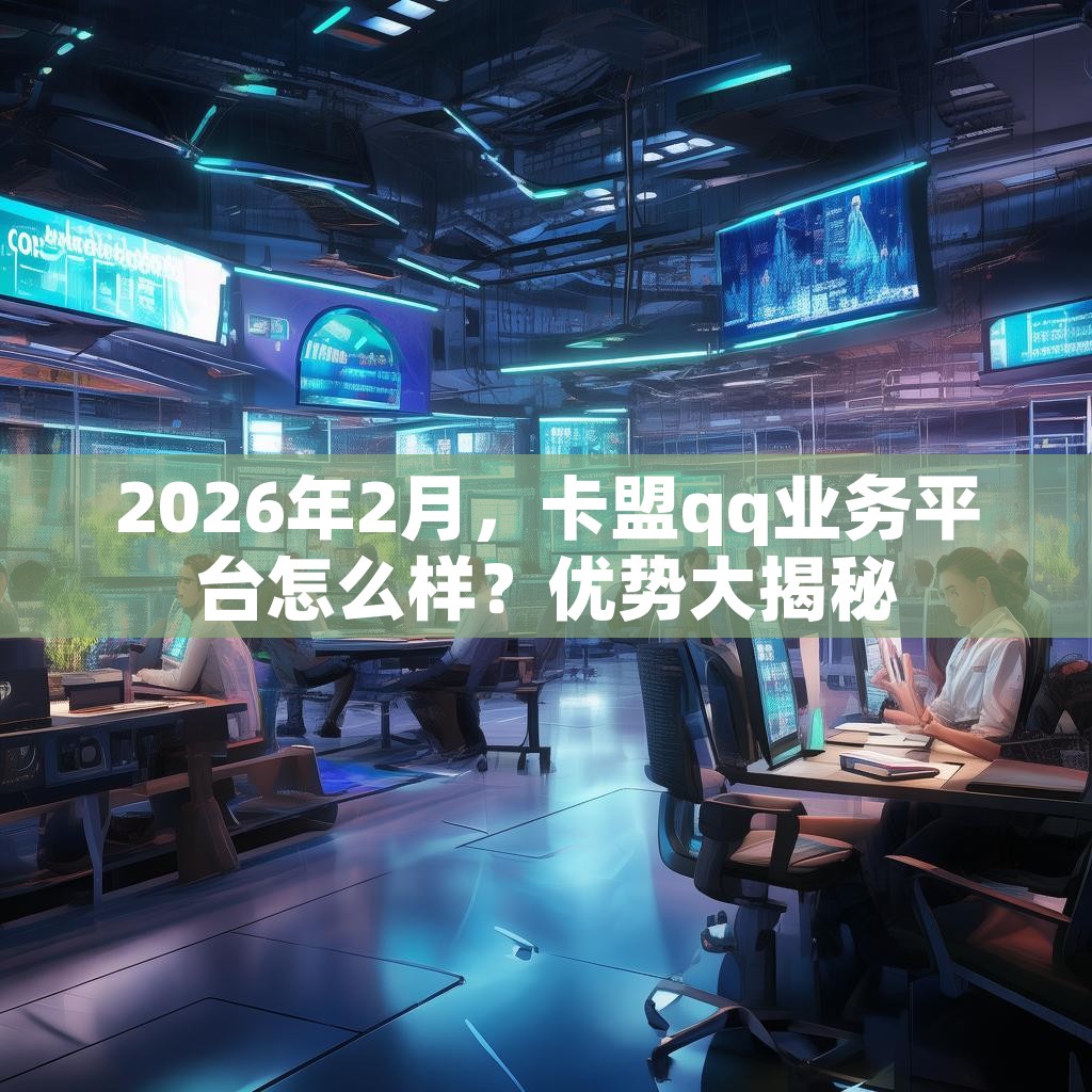 2026年2月，卡盟qq业务平台怎么样？优势大揭秘