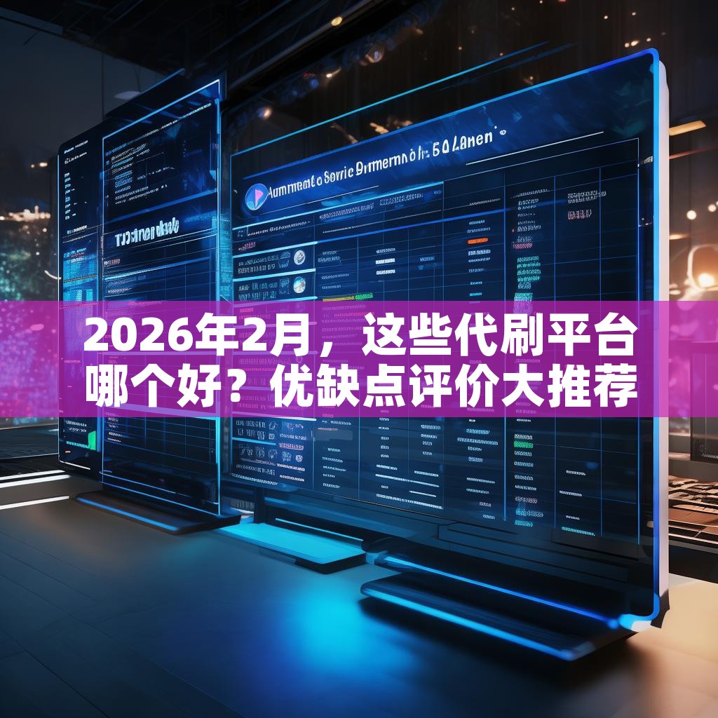 2026年2月，这些代刷平台哪个好？优缺点评价大推荐