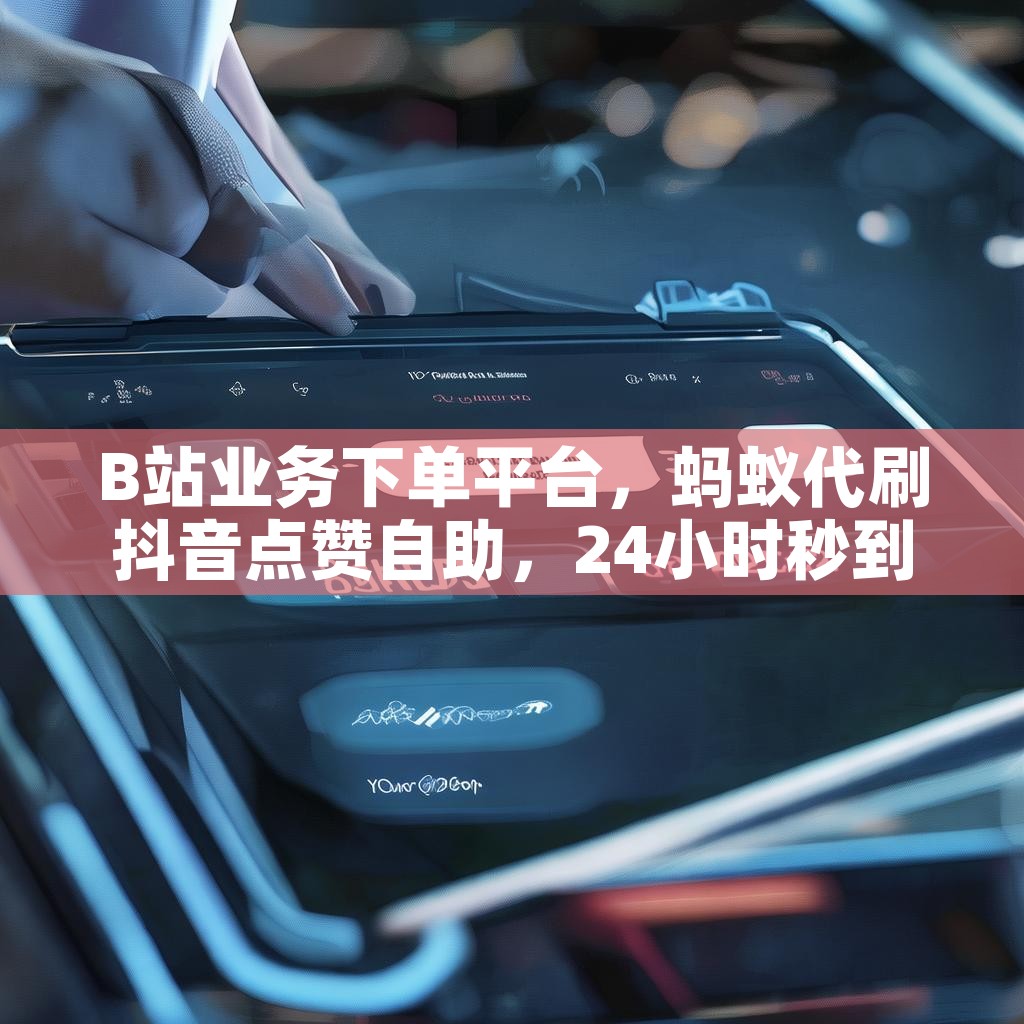 B站业务下单平台,蚂蚁代刷抖音点赞自助,24小时秒到账?真的吗?