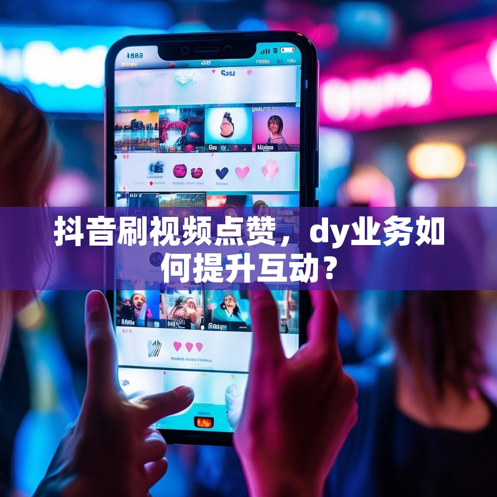 抖音刷视频点赞，dy业务如何提升互动？
