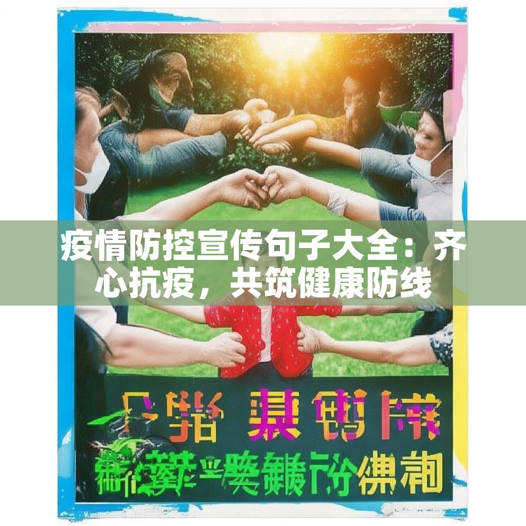 疫情防控宣传句子大全：齐心抗疫，共筑健康防线