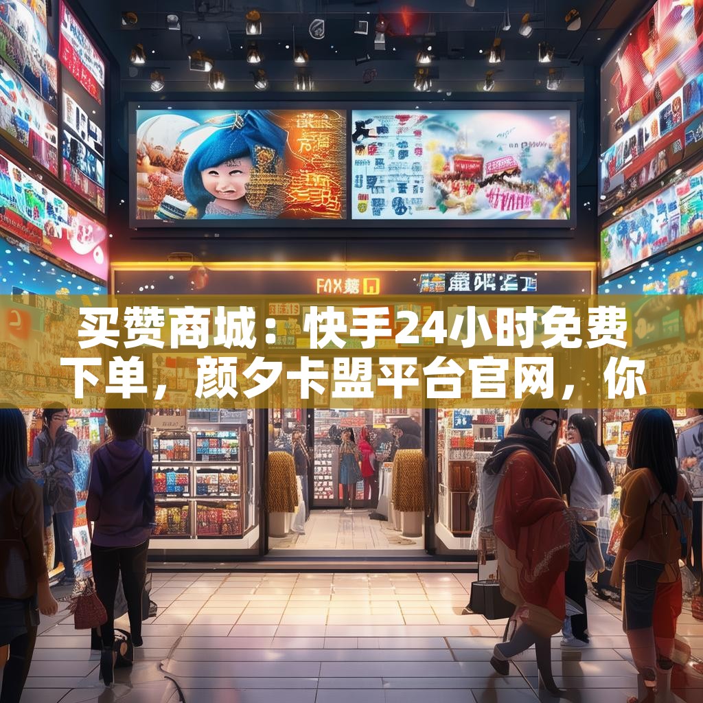 买赞商城：快手24小时免费下单，颜夕卡盟平台官网，你了解吗？