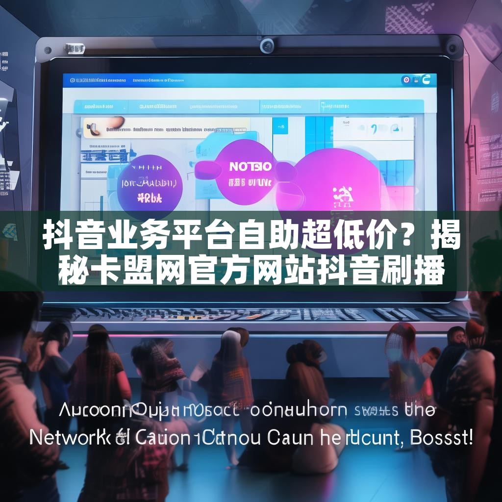 抖音业务平台自助超低价？揭秘卡盟网官方网站抖音刷播放奥秘！