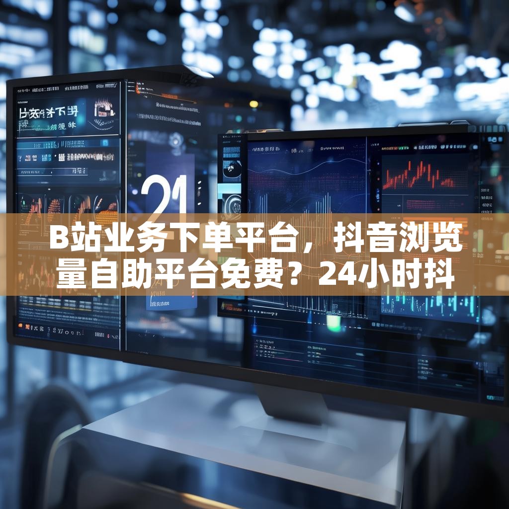 B站业务下单平台，抖音浏览量自助平台免费？24小时抖音播放量自助网站真的靠谱吗？