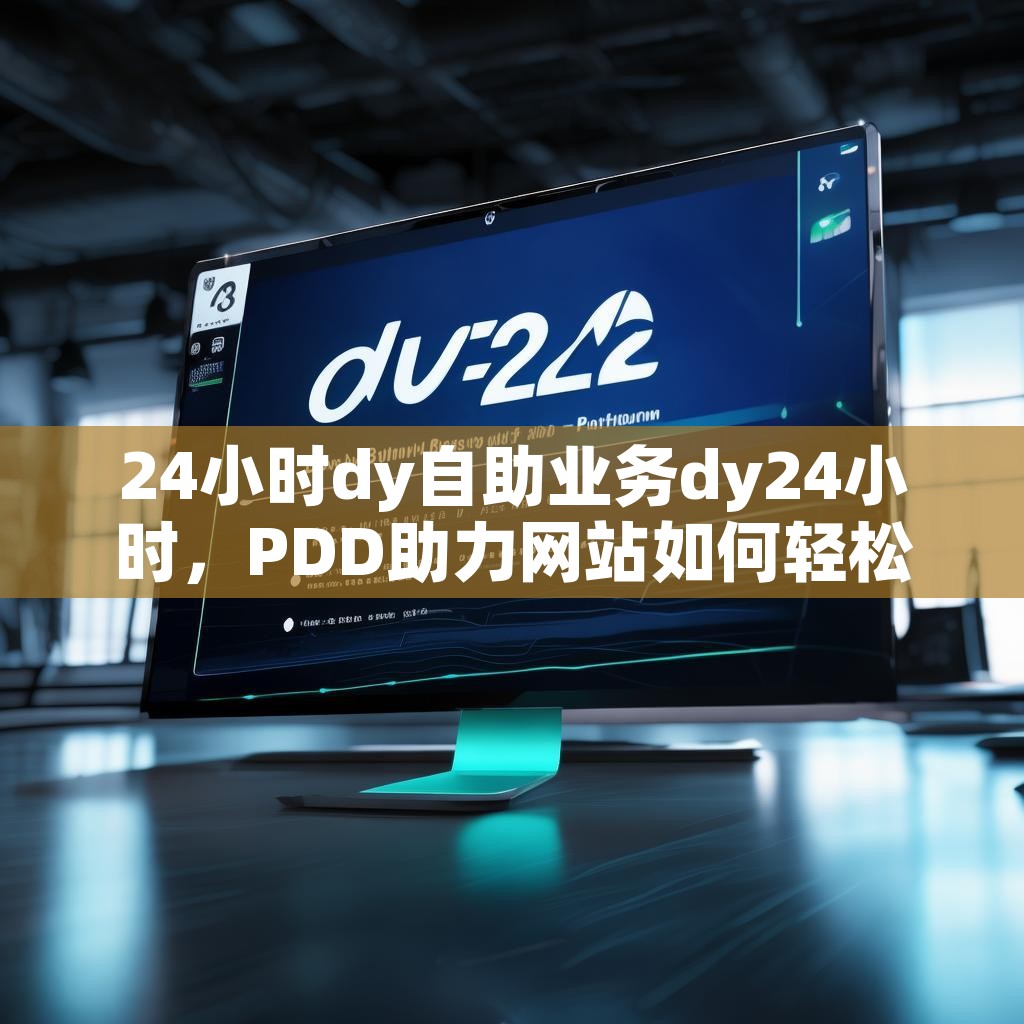 24小时dy自助业务dy24小时，PDD助力网站如何轻松操作？