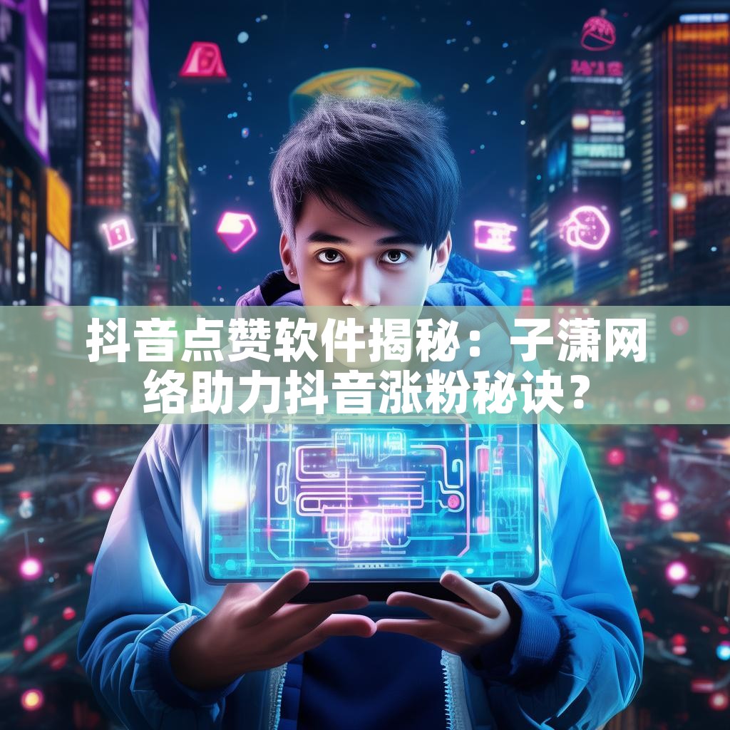 抖音点赞软件揭秘：子潇网络助力抖音涨粉秘诀？