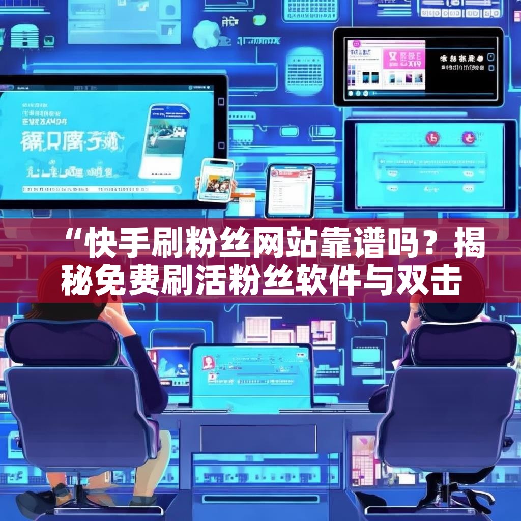 “快手刷粉丝网站靠谱吗？揭秘免费刷活粉丝软件与双击刷免费网站！”