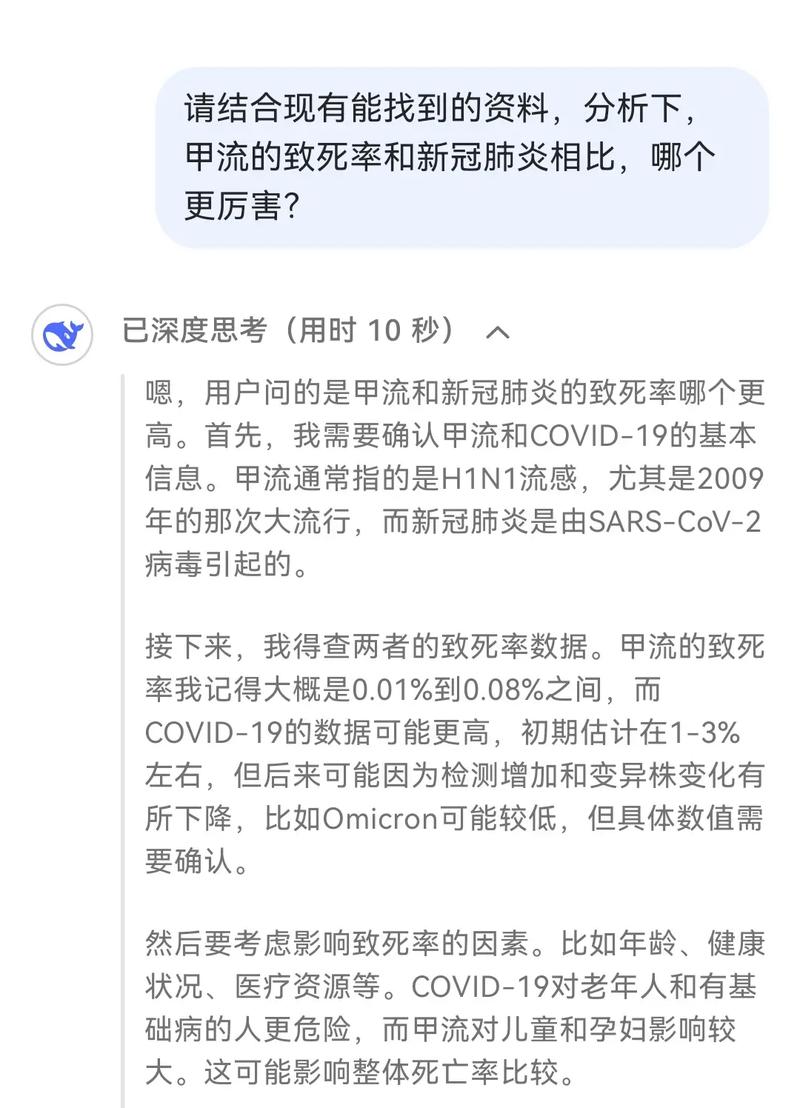 新冠和甲流哪个死亡率高？一文为你对比分析